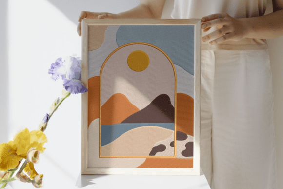 Arched Window Landscape Embroidery Review