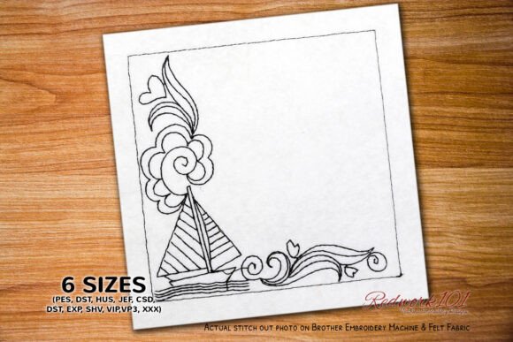 Enchanting Sailboat Embroidery Design Review
