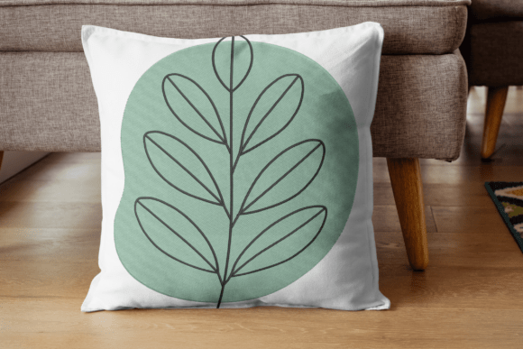 Green Leaf Line Art Embroidery Design Review