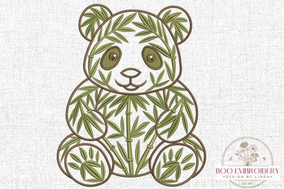 Review: Panda Embroidery Design, Bamboo Panda