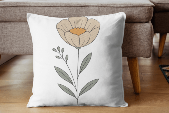 Review: Single Stem Beauty Embroidery File