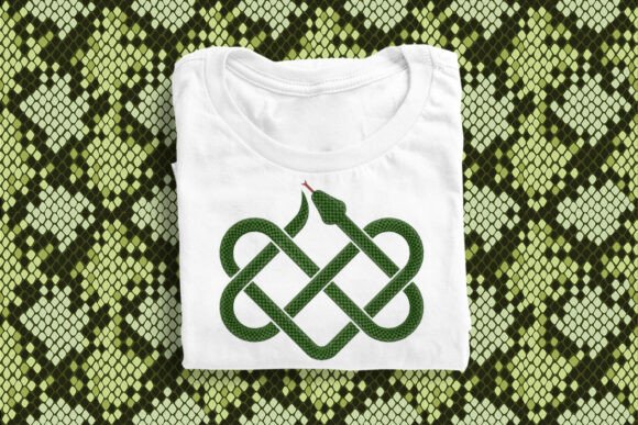Review: Snake Square Celtic Knot Embroidery Design
