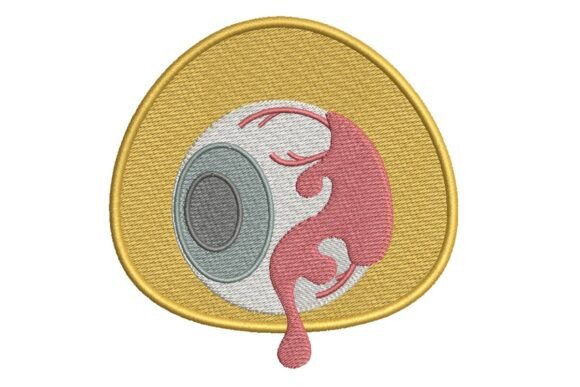 Review: Stylized Eyeball Embroidery for Apparel