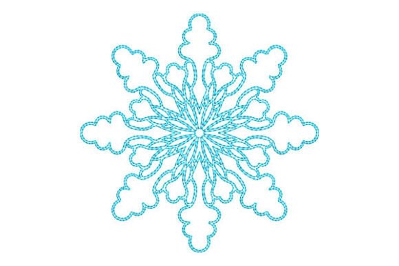 Snowflake – 10x10 Cm Embroidery Design Review