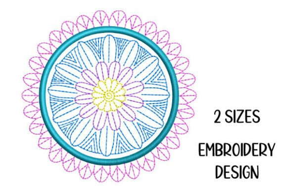 Tiny Mandala Flower Line Art Review